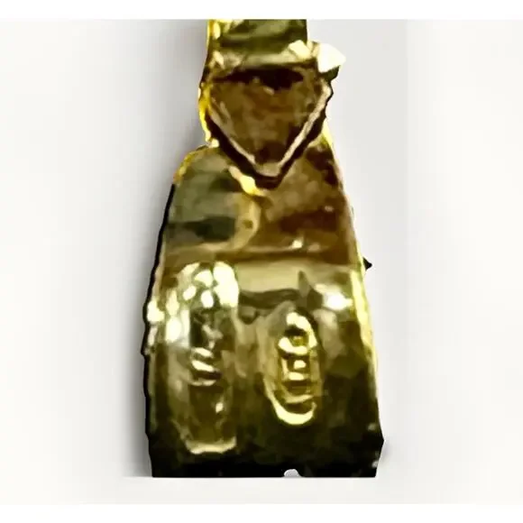Antica Murrina Veneziana Gold Over 925 Sterling Silver Murano Glass Pendant
